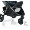 imageBritax BFree Travel System with BSafe Ultra Infant Car Seat  Birth to 65 Pounds  All Terrain Tires  Adjustable Handlebar  Extra Storage with Front Access  One Hand Easy Fold Vibe