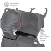 imageBritax BLively Double Stroller Infant Car Seat Adapter ampamp Child Tray Kit