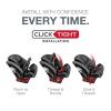 imageBritax One4Life ClickTight AllInOne Car Seat  10 Years of Use  Infant Convertible Booster  5 to 120 Pounds  SafeWash Fabric Eclipse Black  205 x 195 x 25 Inch Pack of 1