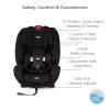 imageBritax One4Life ClickTight AllInOne Car Seat  10 Years of Use  Infant Convertible Booster  5 to 120 Pounds  SafeWash Fabric Eclipse Black  205 x 195 x 25 Inch Pack of 1