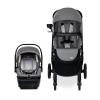 imageBritax Willow Brook Baby Travel System Infant Car Seat and Stroller Combo with Aspen Base ClickTight Technology RightSize System and 4 Ways to Stroll Navy GlacierGraphite Glacier