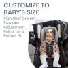 imageBritax Willow Brook Baby Travel System Infant Car Seat and Stroller Combo with Aspen Base ClickTight Technology RightSize System and 4 Ways to Stroll Navy GlacierOnyx Glacier