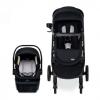 imageBritax Willow Brook Baby Travel System Infant Car Seat and Stroller Combo with Aspen Base ClickTight Technology RightSize System and 4 Ways to Stroll Navy GlacierOnyx Glacier