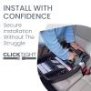 imageBritax Willow Brook Baby Travel System Infant Car Seat and Stroller Combo with Aspen Base ClickTight Technology RightSize System and 4 Ways to Stroll Navy GlacierGraphite Glacier