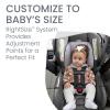 imageBritax Willow Brook Baby Travel System Infant Car Seat and Stroller Combo with Aspen Base ClickTight Technology RightSize System and 4 Ways to Stroll Navy GlacierGraphite Glacier