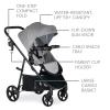 imageBritax Willow Brook Baby Travel System Infant Car Seat and Stroller Combo with Aspen Base ClickTight Technology RightSize System and 4 Ways to Stroll Navy GlacierGraphite Glacier