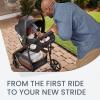 imageBritax Willow Brook Baby Travel System Infant Car Seat and Stroller Combo with Aspen Base ClickTight Technology RightSize System and 4 Ways to Stroll Navy GlacierOnyx Glacier