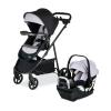 imageBritax Willow Brook S Baby Travel System Infant Car Seat and Stroller Combo with Alpine Base ClickTight Technology SafeWash Insert and Cover Jade OnyxGlacier Onyx