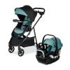 imageBritax Willow Brook S Baby Travel System Infant Car Seat and Stroller Combo with Alpine Base ClickTight Technology SafeWash Insert and Cover Jade OnyxJade Onyx