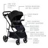 imageBritax Willow Brook S Baby Travel System Infant Car Seat and Stroller Combo with Alpine Base ClickTight Technology SafeWash Insert and Cover Jade OnyxRaven Black