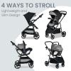 imageBritax Willow Brook S Baby Travel System Infant Car Seat and Stroller Combo with Alpine Base ClickTight Technology SafeWash Insert and Cover Jade OnyxGraphite Onyx