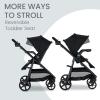imageBritax Willow Brook S Baby Travel System Infant Car Seat and Stroller Combo with Alpine Base ClickTight Technology SafeWash Insert and Cover Jade OnyxGraphite Onyx