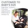 imageBritax Willow Brook S Baby Travel System Infant Car Seat and Stroller Combo with Alpine Base ClickTight Technology SafeWash Insert and Cover Jade OnyxRaven Black