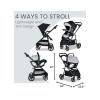 imageBritax Willow Brook S Baby Travel System Infant Car Seat and Stroller Combo with Alpine Base ClickTight Technology SafeWash Insert and Cover Jade OnyxGlacier Onyx