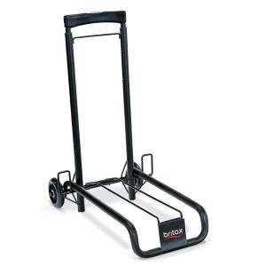 imageBritax Car Seat Travel Cart  Adjustable Handle  Compact Fold  Fits in Airplane Overhead Bin  Black 42x135x55 Inch Pack of 1