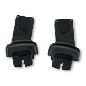 imageBritax Infant Car Seat Stroller Adapter for Nuna Cybex and Maxi Cosi Car Seats Compatible with Britax Single Strollers Only 2 Count Pack of 1