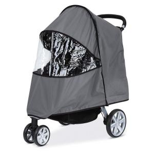 imageBritax Single BAgile BFree Pathway Strollers Wind and Rain Cover  Easy Install  Air Ventilation  Storage Pouch Included