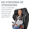 imageBritax Grow with You ClickTight Harness2Booster Car Seat 2in1 High Back Booster Black ContourBlack Contour