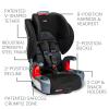 imageBritax Grow with You ClickTight Harness2Booster Car Seat 2in1 High Back Booster Black ContourCool Flow Gray