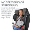 imageBritax Grow with You ClickTight Harness2Booster Car Seat 2in1 High Back Booster Black ContourGray Contour