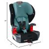 imageBritax Grow with You ClickTight Harness2Booster Car Seat 2in1 High Back Booster Black ContourGreen Contour