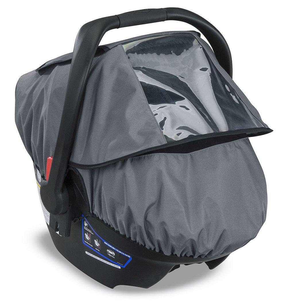 imageBritax BCovered AllWeather Infant Car Seat Cover  UPF 50  Waterproof  Ventilated Mesh Window for Insect Protection  16x17x25 Inch Pack of 1