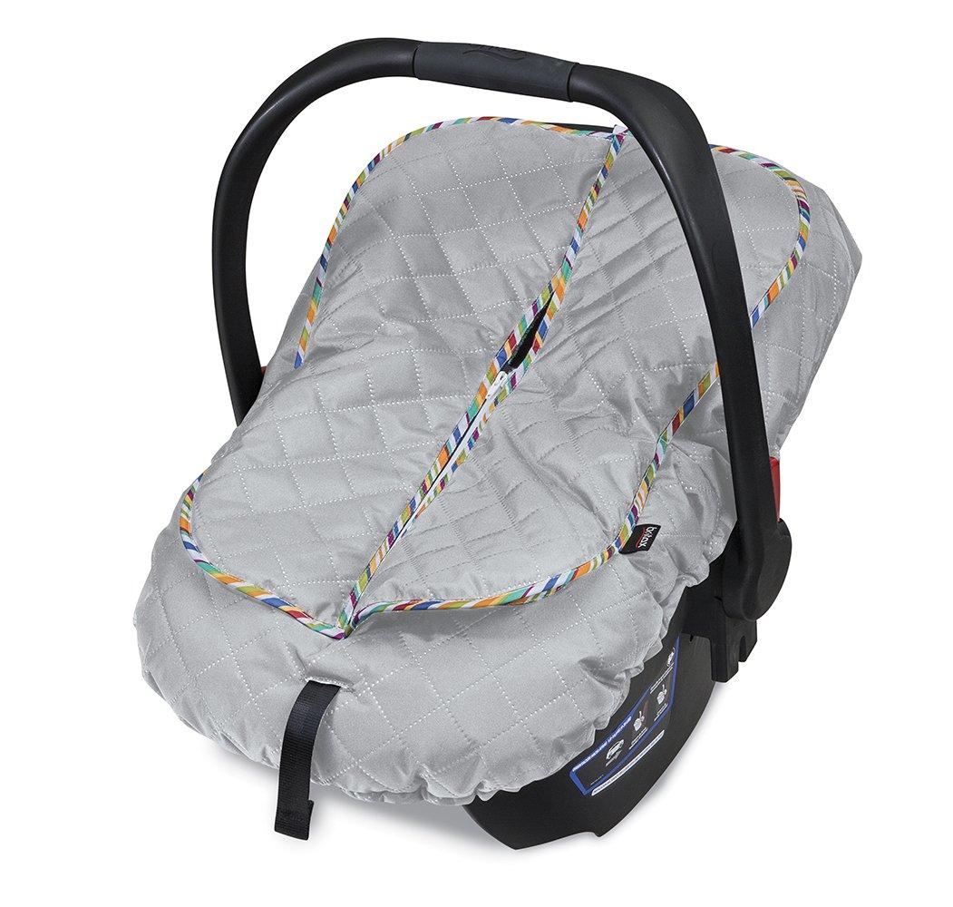 imageBritax BWarm Insulated Infant Car Seat Cover Machine Washable Polar MistArctic Splash