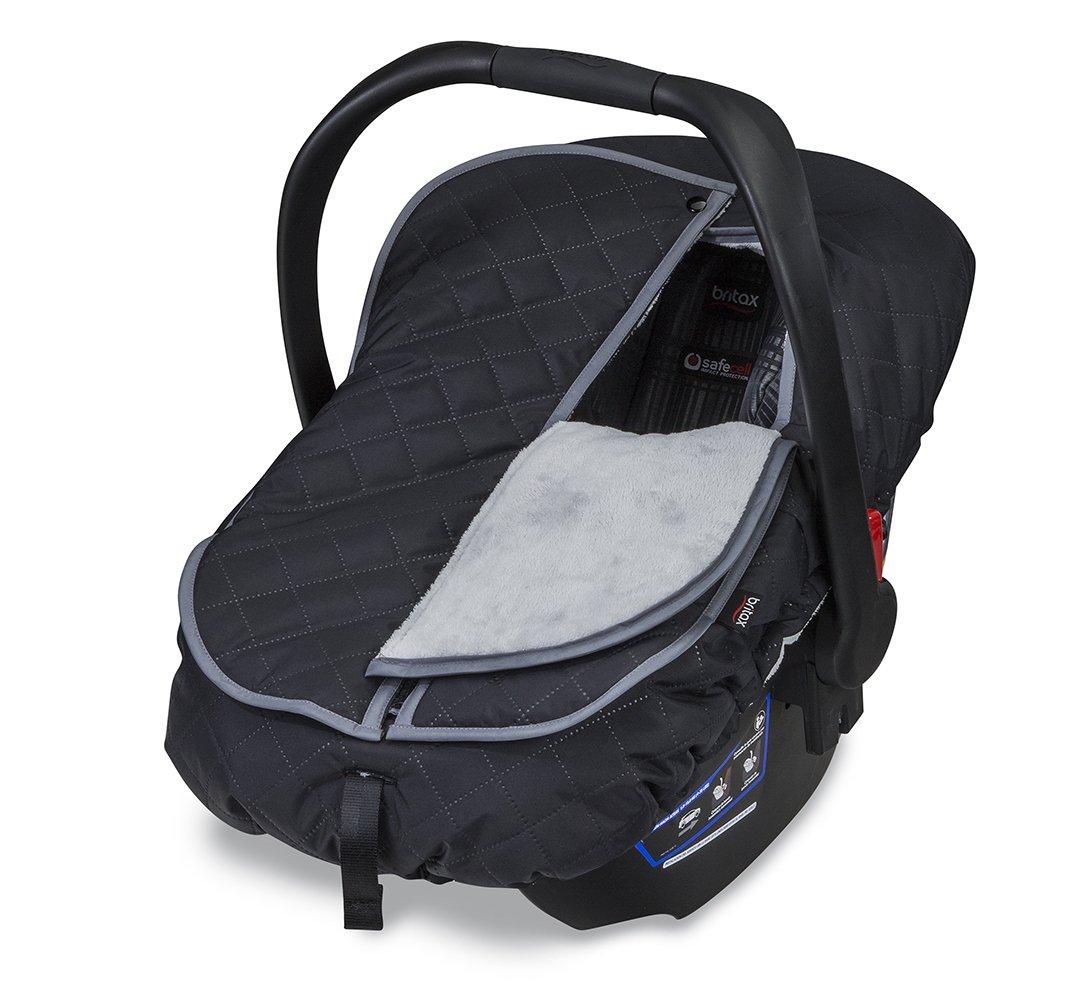 imageBritax BWarm Insulated Infant Car Seat Cover Machine Washable Polar MistPolar Mist