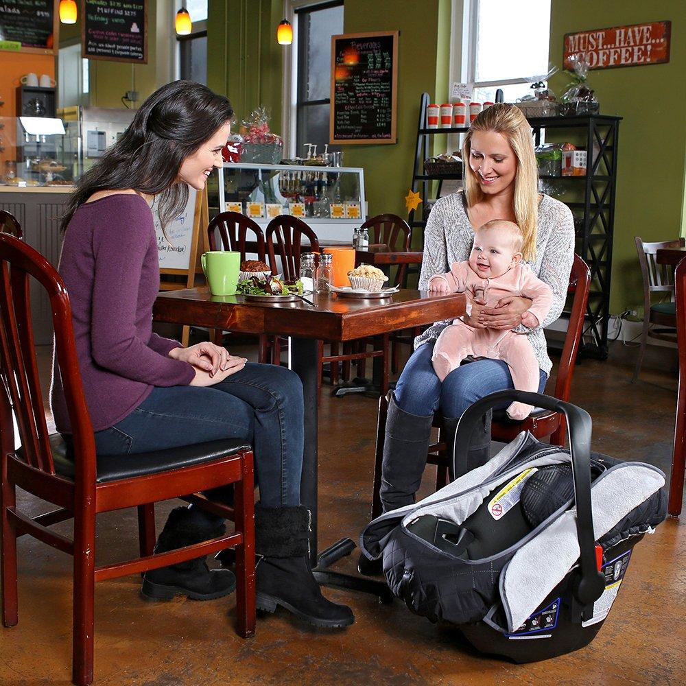 imageBritax BWarm Insulated Infant Car Seat Cover Machine Washable Polar MistPolar Mist