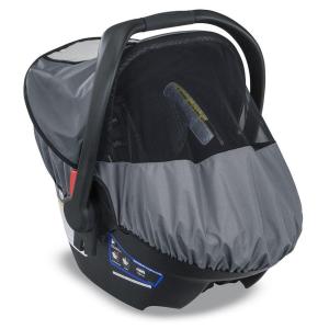 imageBritax BCovered AllWeather Infant Car Seat Cover  UPF 50  Waterproof  Ventilated Mesh Window for Insect Protection  16x17x25 Inch Pack of 1