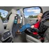 imageBritax Kick Mat Seat Protectors 2Pack  WaterResistant  Machine Washable  Pocket Storage Organizer  Black