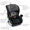 imageBritax Poplar Convertible Car Seat 2in1 Car Seat with Slim 17Inch Design ClickTight Technology Stone Onyx