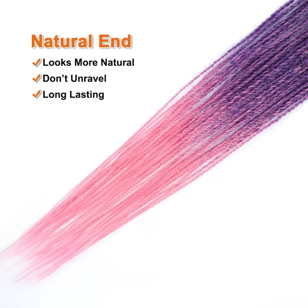 NAYOO Senegalese Twist Crochet Hair - 8 Packs 18 Inch Crochet Hair For Black Women, 35 Strands/Pack Small Twist Crochet Hair Hot Water Setting, Crochet Braids Hair with Natural End