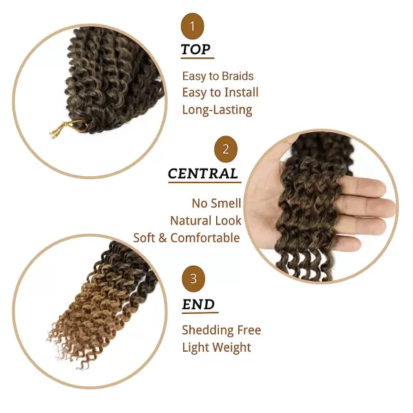 Passion Twist Hair - 8 Packs 12 Inch Passion Twist Crochet Hair For Women, Crochet Pretwisted Curly Hair Passion Twists Synthetic Braiding Hair Extensions 