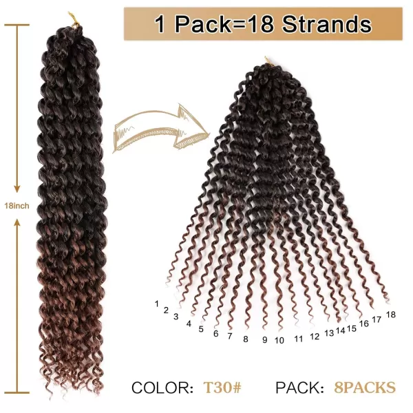 Passion Twist Hair - 8 Packs 12 Inch Passion Twist Crochet Hair For Women, Crochet Pretwisted Curly Hair Passion Twists Synthetic Braiding Hair Extensions 