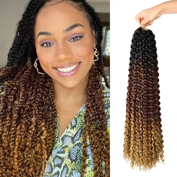 Passion Twist Hair - 8 Packs 12 Inch Passion Twist Crochet Hair For Women, Crochet Pretwisted Curly Hair Passion Twists Synthetic Braiding Hair Extensions 
