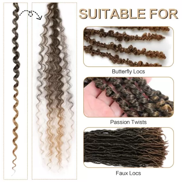 Passion Twist Hair - 8 Packs 12 Inch Passion Twist Crochet Hair For Women, Crochet Pretwisted Curly Hair Passion Twists Synthetic Braiding Hair Extensions 