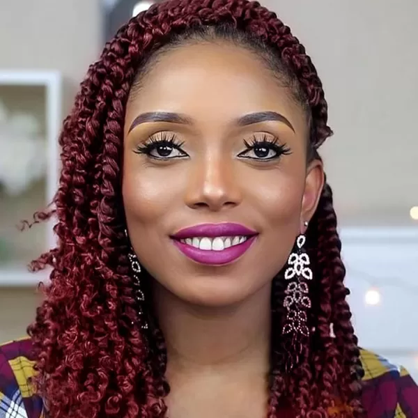 Passion Twist Hair - 8 Packs 14 Inch Pretwisted Passion Twist Crochet Hair For Women, Pre-Looped Passion Twists Braiding Synthetic Hair Extensions , T350)