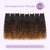 imageBohemain Box Braids Crochet Hair for Black Women 14Inch Boho Crochet Hair Pre Looped 8PK Crochet Boho Braids with Curly Ends1B430
