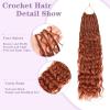 imageBohemain Box Braids Crochet Hair for Black Women 14Inch Boho Crochet Hair Pre Looped 8PK Crochet Boho Braids with Curly Ends350