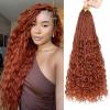 imageBohemain Box Braids Crochet Hair for Black Women 14Inch Boho Crochet Hair Pre Looped 8PK Crochet Boho Braids with Curly Ends350
