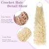 imageBohemain Box Braids Crochet Hair for Black Women 14Inch Boho Crochet Hair Pre Looped 8PK Crochet Boho Braids with Curly Ends613
