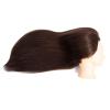 imageMannequin Head Human Hair 26 Inch Mannequin Head with Hair and Stand 60 Real Hair Mannequin Head for Kids Cosmetology mannequin head for braiding Mannequins Doll Head to Practice HairstylesDark Brown 4