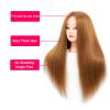 imageMannequin Head Human Hair 26 Inch Mannequin Head with Hair and Stand 60 Real Hair Mannequin Head for Kids Cosmetology mannequin head for braiding Mannequins Doll Head to Practice HairstylesBlonde