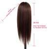 imageMannequin Head Human Hair 26 Inch Mannequin Head with Hair and Stand 60 Real Hair Mannequin Head for Kids Cosmetology mannequin head for braiding Mannequins Doll Head to Practice HairstylesDark Brown