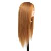 imageMannequin Head Human Hair 26 Inch Mannequin Head with Hair and Stand 60 Real Hair Mannequin Head for Kids Cosmetology mannequin head for braiding Mannequins Doll Head to Practice HairstylesBlonde