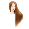 imageMannequin Head Human Hair 26 Inch Mannequin Head with Hair and Stand 60 Real Hair Mannequin Head for Kids Cosmetology mannequin head for braiding Mannequins Doll Head to Practice HairstylesBlonde