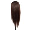 imageMannequin Head Human Hair 26 Inch Mannequin Head with Hair and Stand 60 Real Hair Mannequin Head for Kids Cosmetology mannequin head for braiding Mannequins Doll Head to Practice HairstylesDark Brown