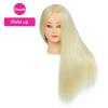imageMannequin Head Human Hair 26 Inch Mannequin Head with Hair and Stand 60 Real Hair Mannequin Head for Kids Cosmetology mannequin head for braiding Mannequins Doll Head to Practice HairstylesPlatinum Blonde