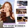 imageNAYOO Clip in Curly Hair Extensions 4PCS Long Wavy Synthetic Thick Hairpieces with Fiber Double Weft for Women Hair Full Head 24 Inch Copper Red350